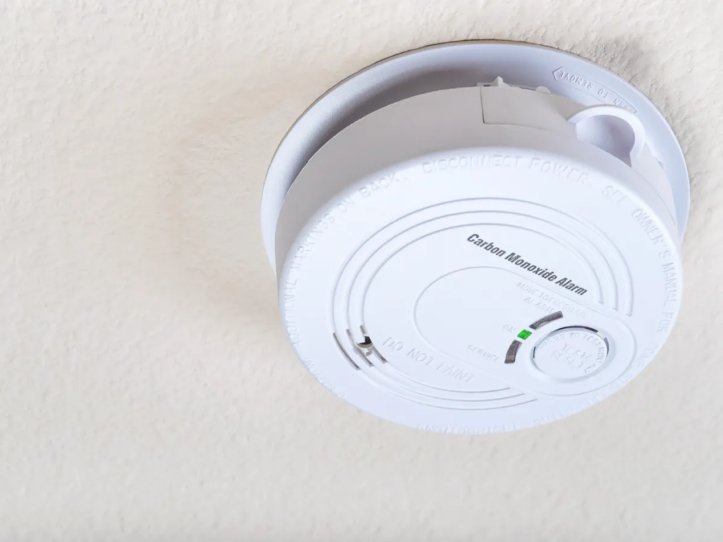 carbon monoxide smoke detector combo